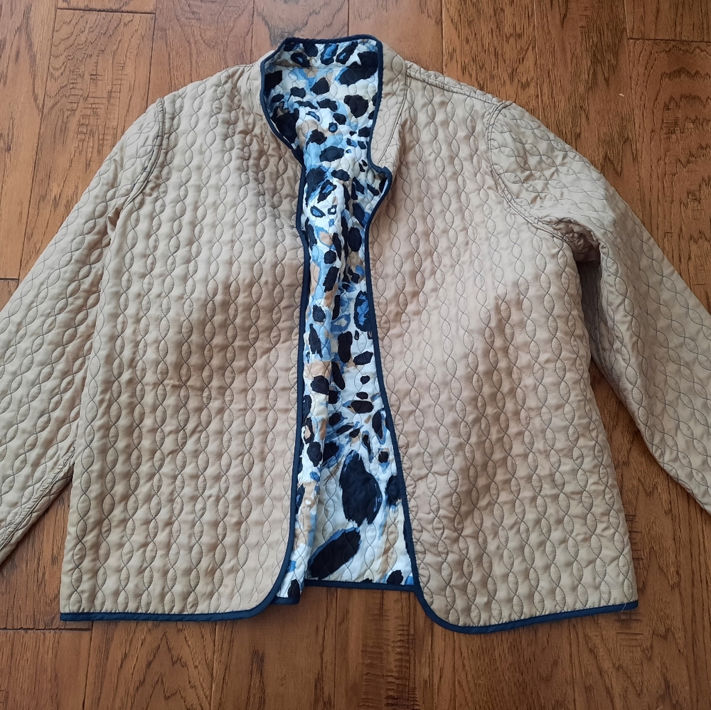 Alfred Dunner Reversible Quilted Jacket